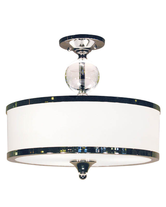 Cosmopolitan Semi-Flush Mount Ceiling Light by Z-Lite