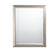 Brushed Nickel with Mirror Glass