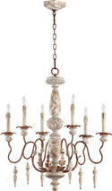 La Maison Outdoor (Damp) Chandelier by Quorum