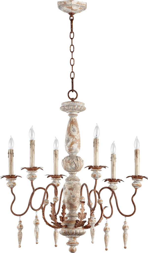 La Maison Outdoor (Damp) Chandelier by Quorum