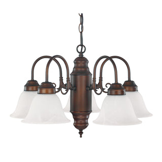 Buy burnished-bronze David Chandelier by Capital Lighting