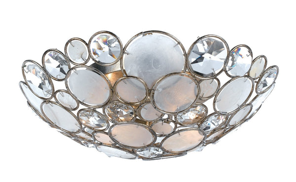 Palla Outdoor (Damp) Flush Mount Ceiling Light by Crystorama