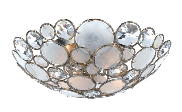 Palla Outdoor (Damp) Flush Mount Ceiling Light by Crystorama