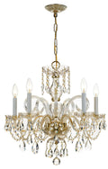 Traditional Crystal Outdoor (Damp) Chandelier by Crystorama