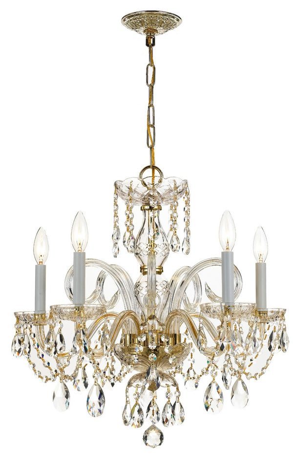 Traditional Crystal Outdoor (Damp) Chandelier by Crystorama