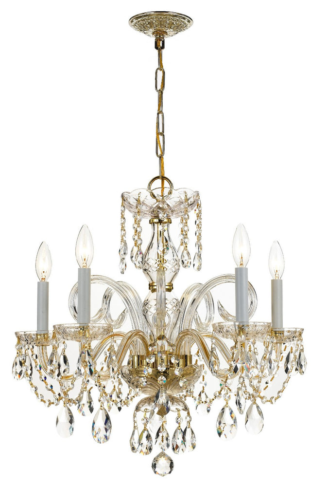 Traditional Crystal Outdoor (Damp) Chandelier by Crystorama
