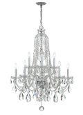 Traditional Crystal Outdoor (Damp) Chandelier by Crystorama