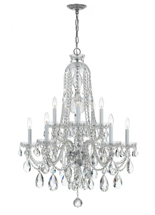 Traditional Crystal Outdoor (Damp) Chandelier by Crystorama