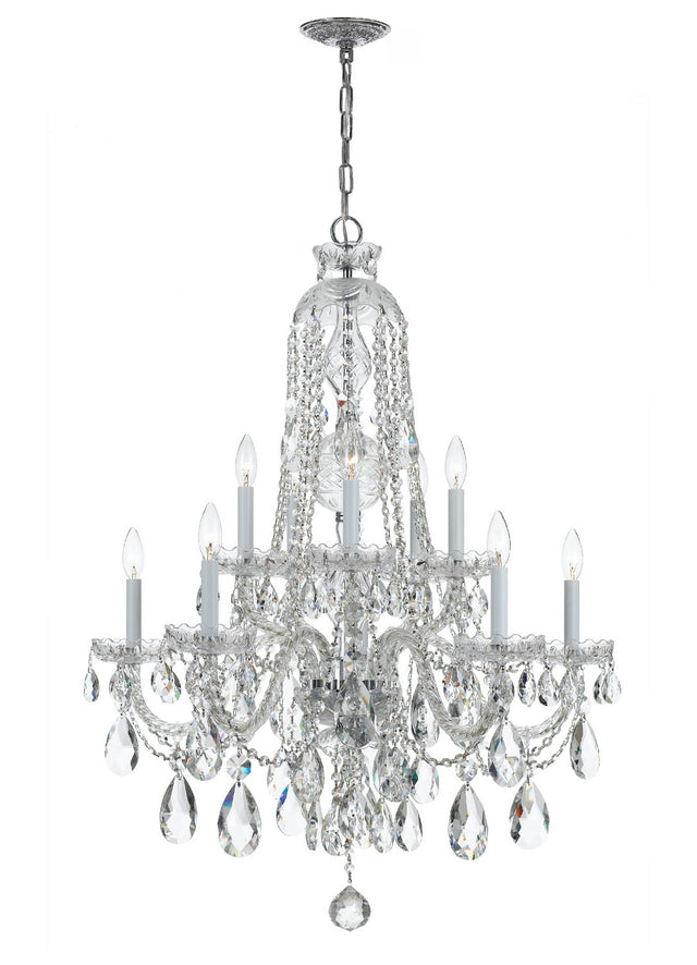 Traditional Crystal Outdoor (Damp) Chandelier by Crystorama