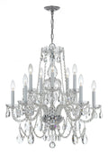 Traditional Crystal Outdoor (Damp) Chandelier by Crystorama
