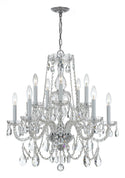 Traditional Crystal Outdoor (Damp) Chandelier by Crystorama