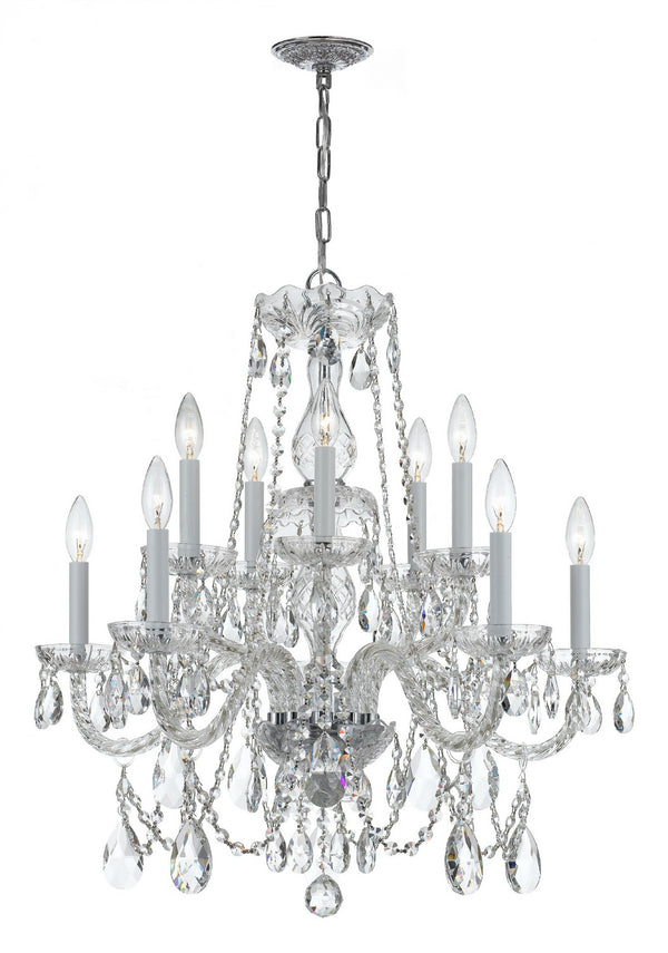 Traditional Crystal Outdoor (Damp) Chandelier by Crystorama