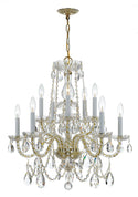 Traditional Crystal Outdoor (Damp) Chandelier by Crystorama