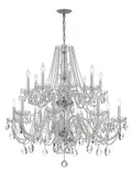 Traditional Crystal Outdoor (Damp) Chandelier by Crystorama