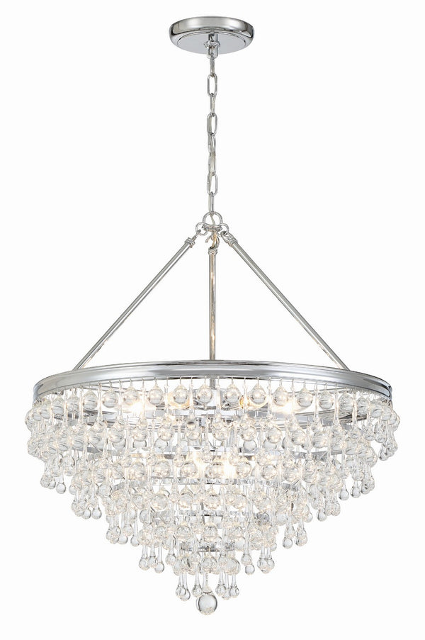 Calypso Outdoor (Damp) Chandelier by Crystorama