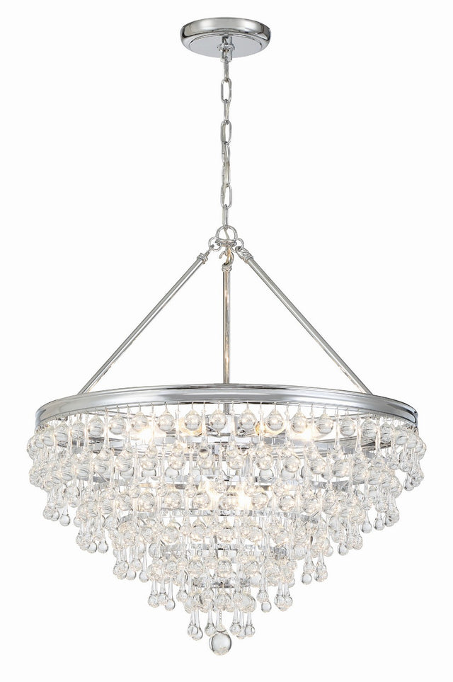 Calypso Outdoor (Damp) Chandelier by Crystorama