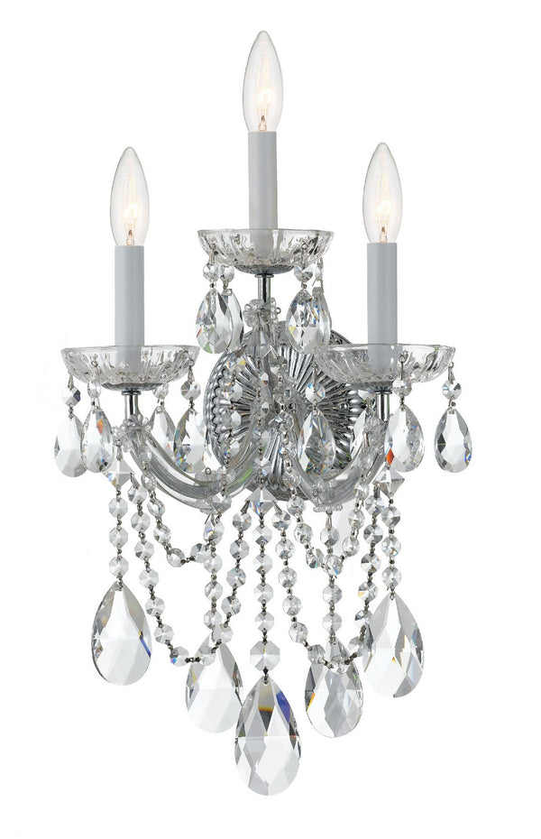 Maria Theresa Outdoor (Damp) Sconce by Crystorama