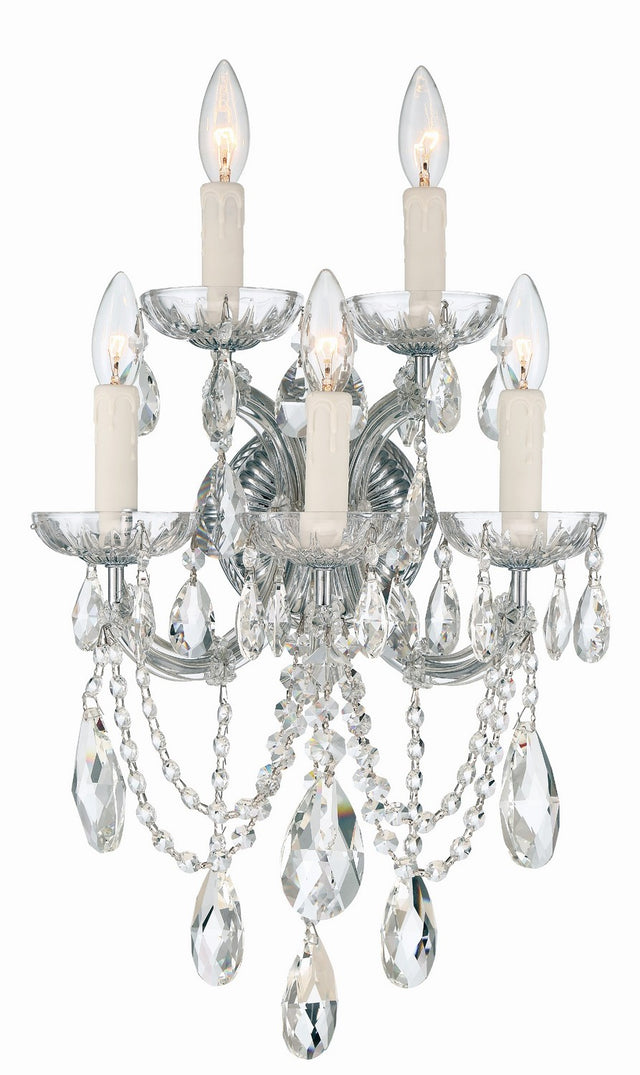 Maria Theresa Sconce by Crystorama