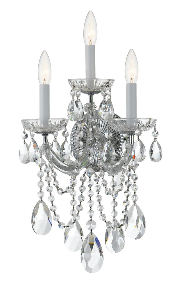 Maria Theresa Outdoor (Damp) Wall Sconce by Crystorama