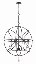Solaris Outdoor (Damp) Chandelier by Crystorama