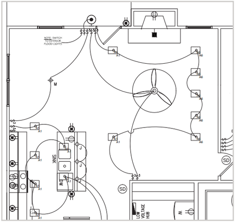 The designed plan (after)