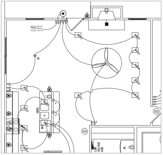 The designed plan (after)