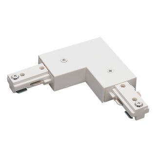 Buy white Track Syst &amp; Comp- Cir Outdoor (Damp) L Connector, 1 Circuit Track by Nora Lighting