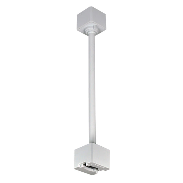Track Syst & Comp- Cir Outdoor (Damp) 18" Track Extension Rod, 1 Or 2 Circuit Track by Nora Lighting