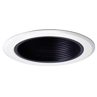 Rec Inc " Trim 5" Stepped Baffle W/ Metal Ring & Bracket by Nora Lighting