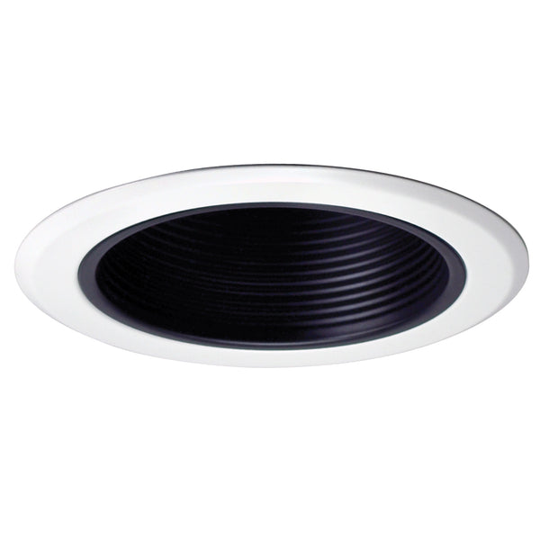 Rec Inc " Trim 5" Stepped Baffle W/ Metal Ring & Bracket by Nora Lighting