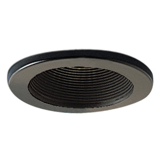 Buy black-and-black-shade Rec Inc &quot; Trim 4&quot; Stepped Metal Baffle Trim W/ Metal Ring by Nora Lighting