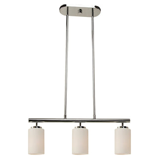 Buy chrome-with-cased-opal-etched-glass-and-opal-shade Oslo Pendant by Generation Lighting