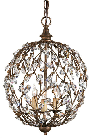 Buy cupertino Crystal Bud Collection Chandelier by Currey and Company