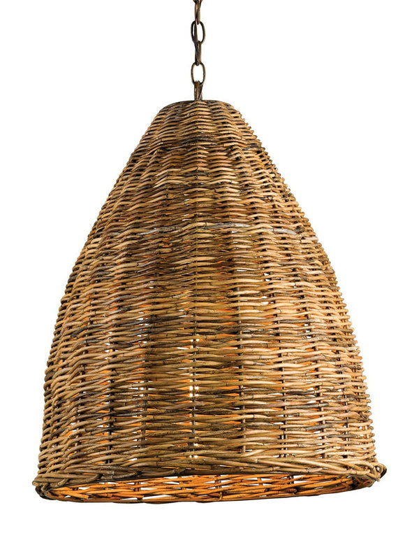 Basket Collection Pendant by Currey and Company