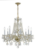 Traditional Crystal Outdoor (Damp) Chandelier by Crystorama