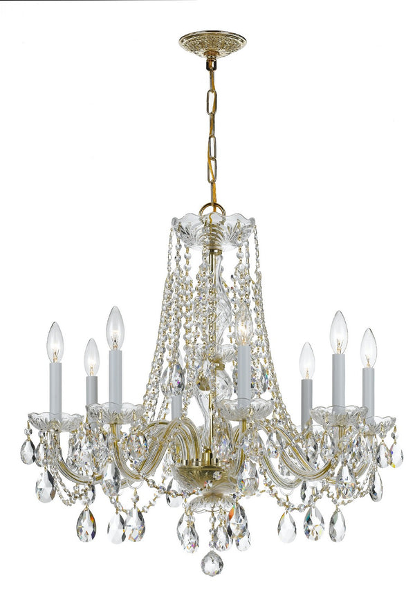Traditional Crystal Outdoor (Damp) Chandelier by Crystorama