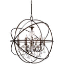 Solaris Outdoor (Damp) Chandelier by Crystorama