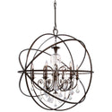 Solaris Outdoor (Damp) Chandelier by Crystorama