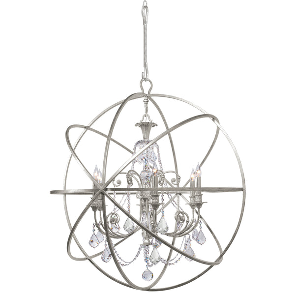 Solaris Outdoor (Damp) Chandelier by Crystorama