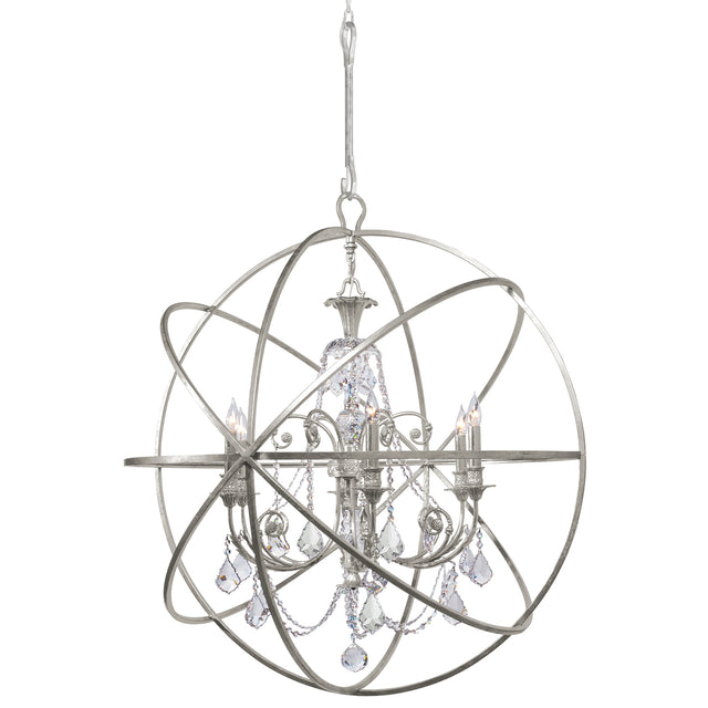Solaris Outdoor (Damp) Chandelier by Crystorama