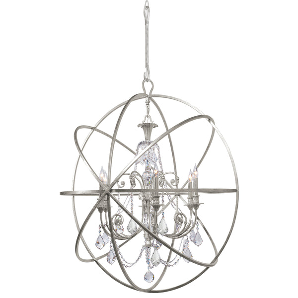 Solaris Outdoor (Damp) Chandelier by Crystorama