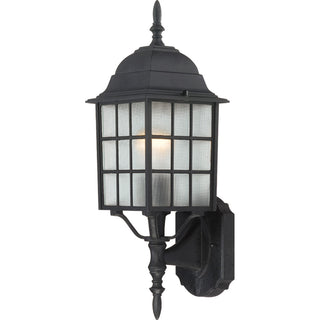 Buy textured-black Adams Outdoor (Wet) Wall Lantern by Nuvo Lighting