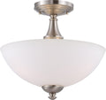 Patton Semi-Flush Mount Ceiling Light by Nuvo Lighting
