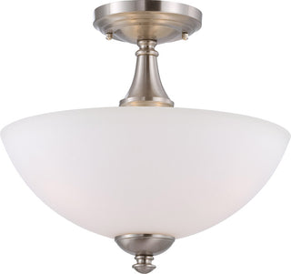 Patton Semi-Flush Mount Ceiling Light by Nuvo Lighting