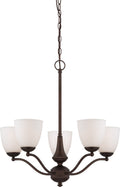Patton Chandelier by Nuvo Lighting