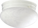 Faux Alabaster Mushrooms Outdoor (Damp) Ceiling Mount Light by Quorum