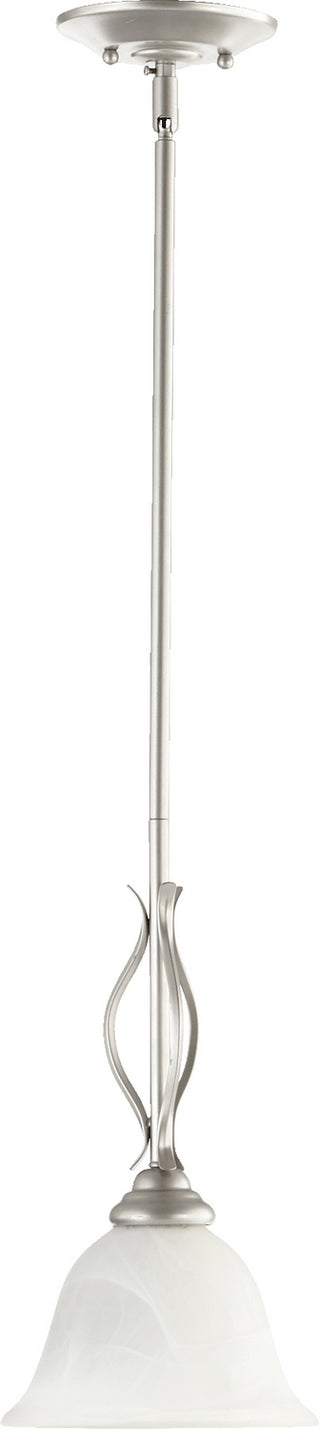 Buy classic-nickel Spencer Outdoor (Damp) Pendant by Quorum