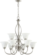 Spencer Outdoor (Damp) Chandelier by Quorum