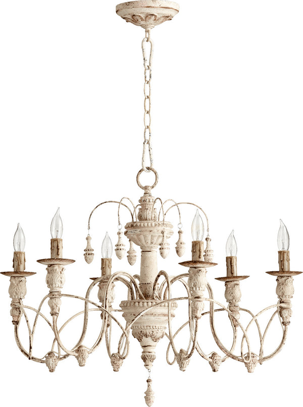 Salento Outdoor (Damp) Chandelier by Quorum