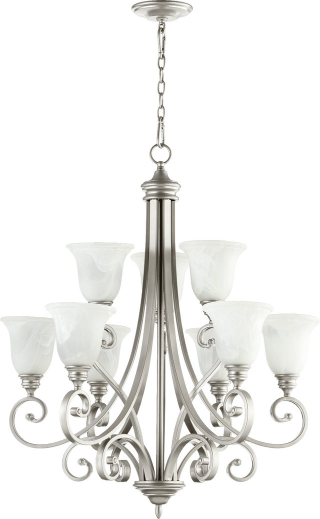 Bryant Outdoor (Damp) Chandelier by Quorum